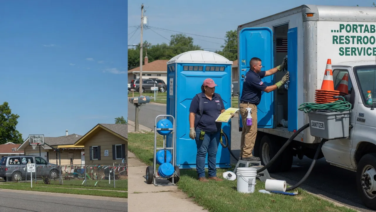 Portable Toilet Rental in Lincoln, KS near me